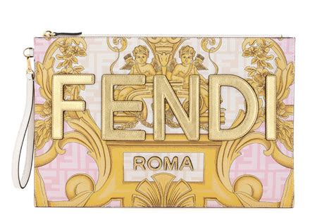 fendi bag with versace logo|Versace and Fendi adv.